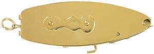 Rifleman's Capper,
fancy cap magazine,
brass,
by Tedd Cash